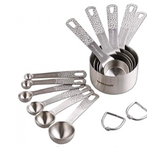 18/8 Measuring Cups and Spoons
