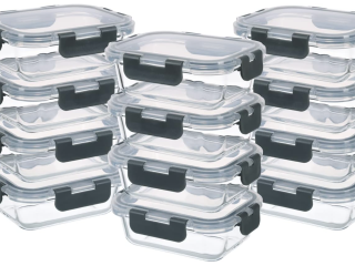 Small Glass Food Storage Containers with Lids