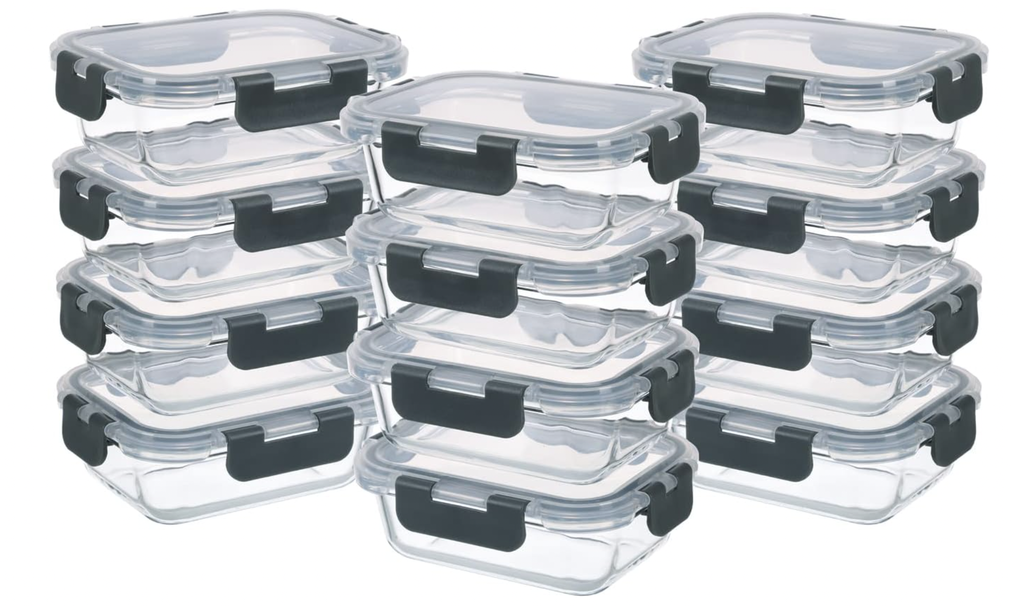 Small Glass Food Storage Containers with Lids